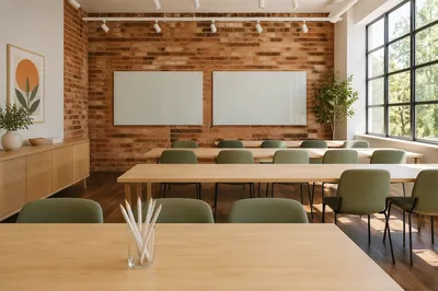 Empty Creative Office Conference Room
