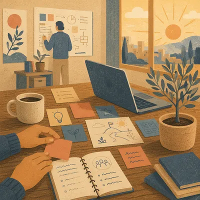 Creative Startup Workspace at Sunrise