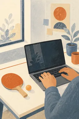 Startup Entrepreneur Working in Creative Office