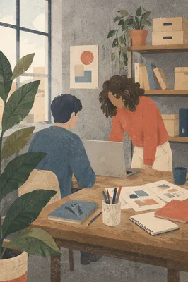 Creative Startup Team in Modern Office
