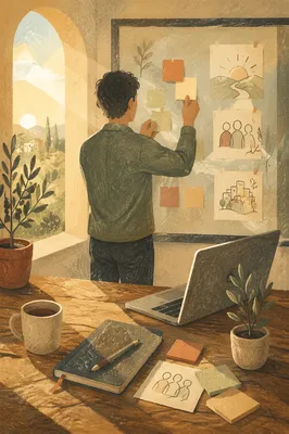 Purpose Driven Startup Office Morning