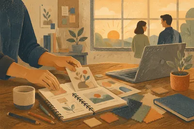 Creative Startup Office at Sunrise