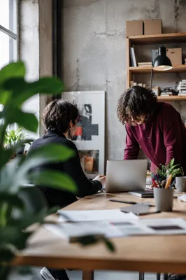 Creative Startup Teamwork in Modern Office