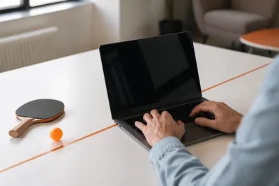Startup Entrepreneur Working in Creative Office