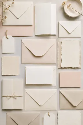 Elegant Professional Correspondence Flat Lay