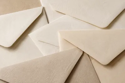Elegant Cream Envelopes for Business Correspondence