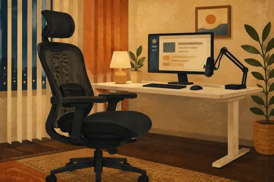 Ergonomic Office Chair by Standing Desk