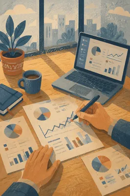 Calm Financial Analytics Desk for Stewardship