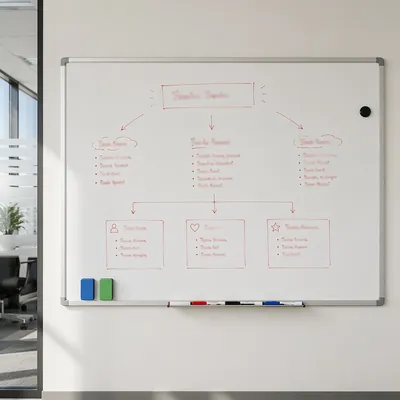 Office Goal Setting Vision Board