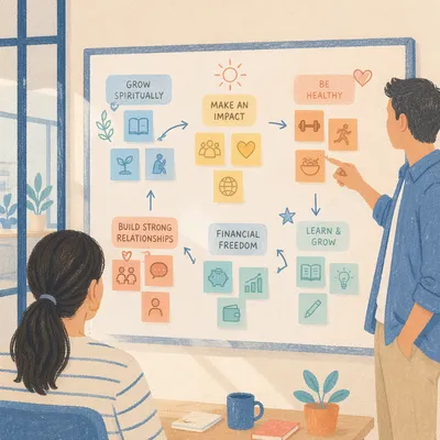 Office Vision Board Goal Setting Workshop