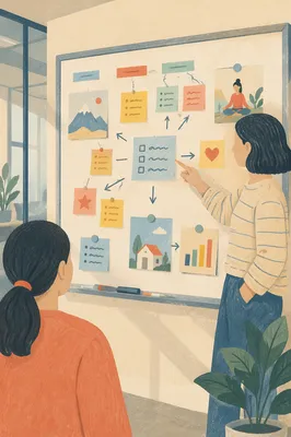 Office Vision Board Goal Setting Workshop
