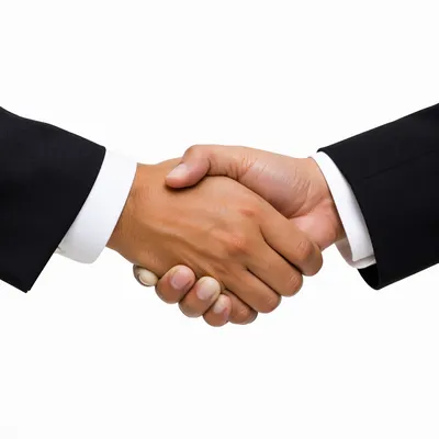 Professional Handshake for Business Agreement