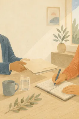 Calm Professional Hiring Interview Conversation