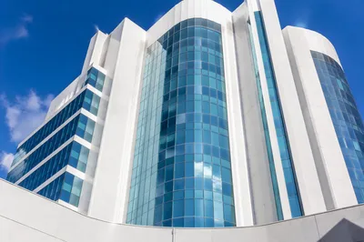 Modern Glass Office Tower Exterior