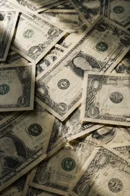 Overlapping Dollar Bills Finance Texture