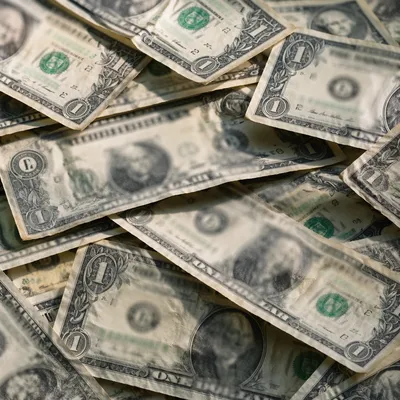 Overhead Dollar Bills Business Finance Texture