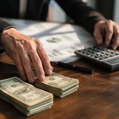 Business Budgeting with Cash and Calculator