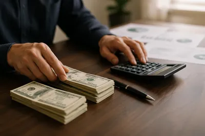 Business Budgeting with Cash and Calculator