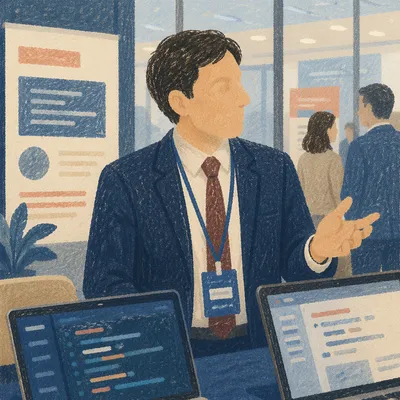 Professional Networking Conference Conversation Booth