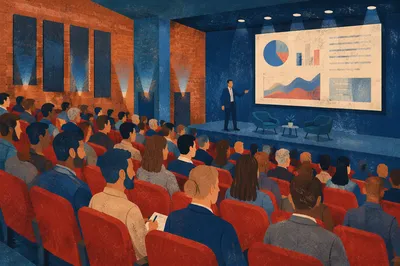 Professional Networking Conference in Modern Auditorium