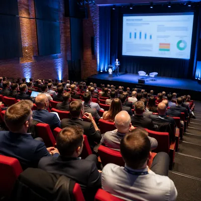 Professional Networking Conference in Modern Auditorium