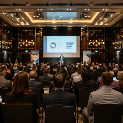 Professional Networking Conference in Warm Ballroom