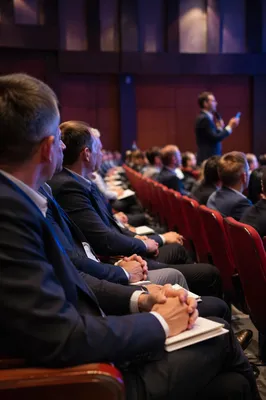 Professional Networking Conference in Modern Auditorium