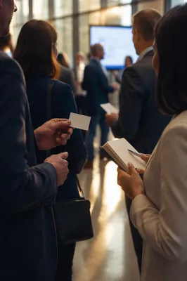 Professional Networking Conference in Warm Atrium