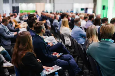 Professional Conference Audience Networking Session