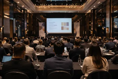 Professional Networking Conference in Hotel Ballroom
