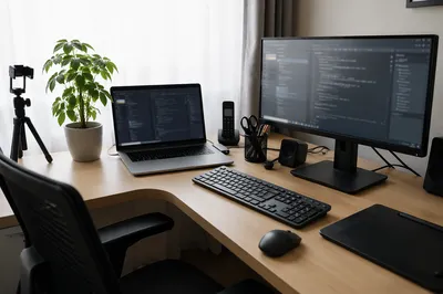 Modern Laptop Desk for Productive Office Work