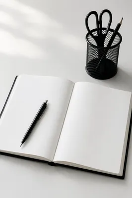 Minimal Organized Business Desk Workspace