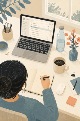 Professional Email Writing at Minimal Desk