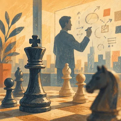 Executive Strategy Planning with Chess Pieces