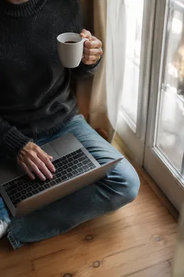 Calm Remote Work Home Office Morning