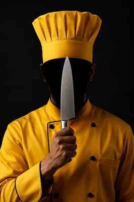 Saffron Chef Portrait for Restaurant Marketing