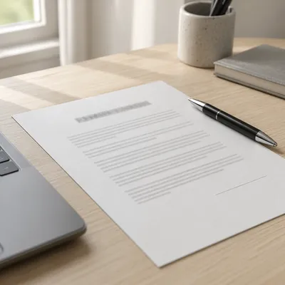 Business Contract Ready for Signature