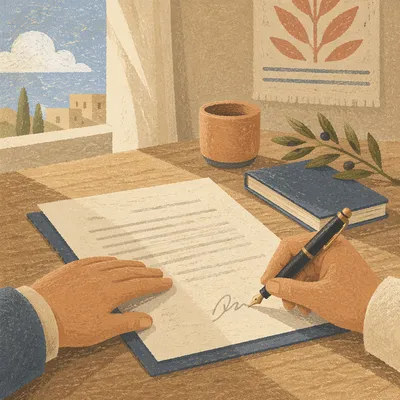 Signing Business Agreement with Peaceful Integrity