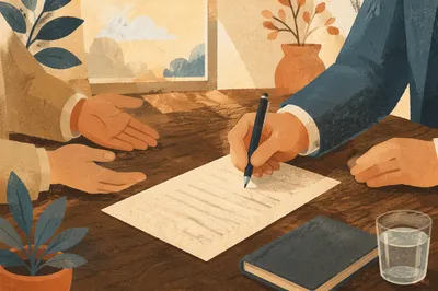 Trustworthy Business Contract Signing at Conference Table