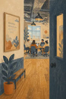 Raw Startup Garage Collaboration Workspace