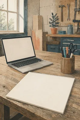 Startup Garage Workbench for Creative Planning