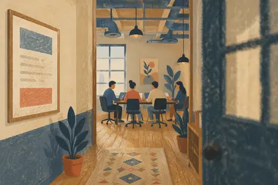 Raw Startup Garage Collaboration Workspace