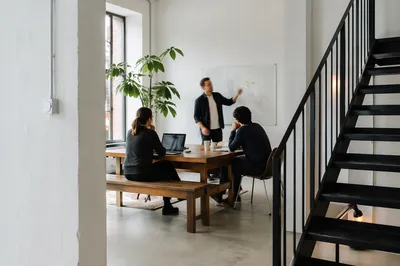 Creative Startup Garage Workspace Collaboration
