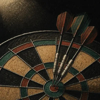 Strategic Darts Hitting Business Goals