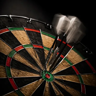 Darts Hitting the Strategic Business Target