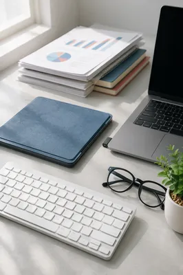 USB Drive on Modern Office Desk