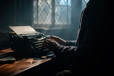 Vintage Typewriter for Moody Creative Writing