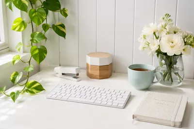 Minimal Zen Desk for Calm Productivity