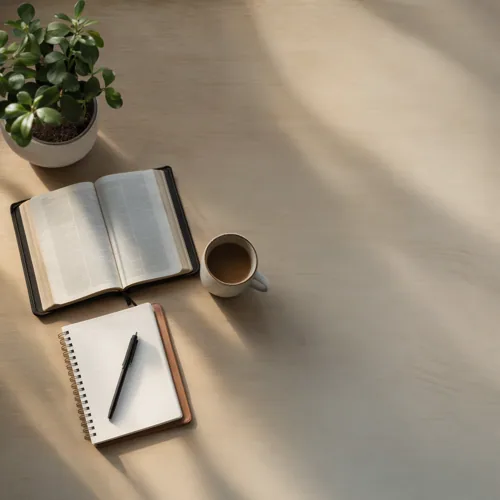 Bible Flatlay background 1