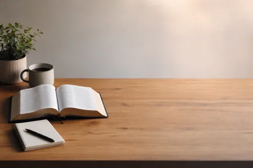 Bible Flatlay background 1